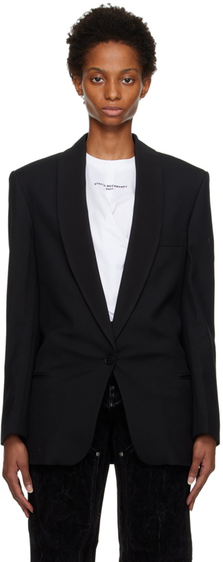 Photo: Stella McCartney Black Shawl Lapel Blazer