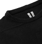 Rick Owens - Biker Cashmere and Wool-Blend Sweater - Black