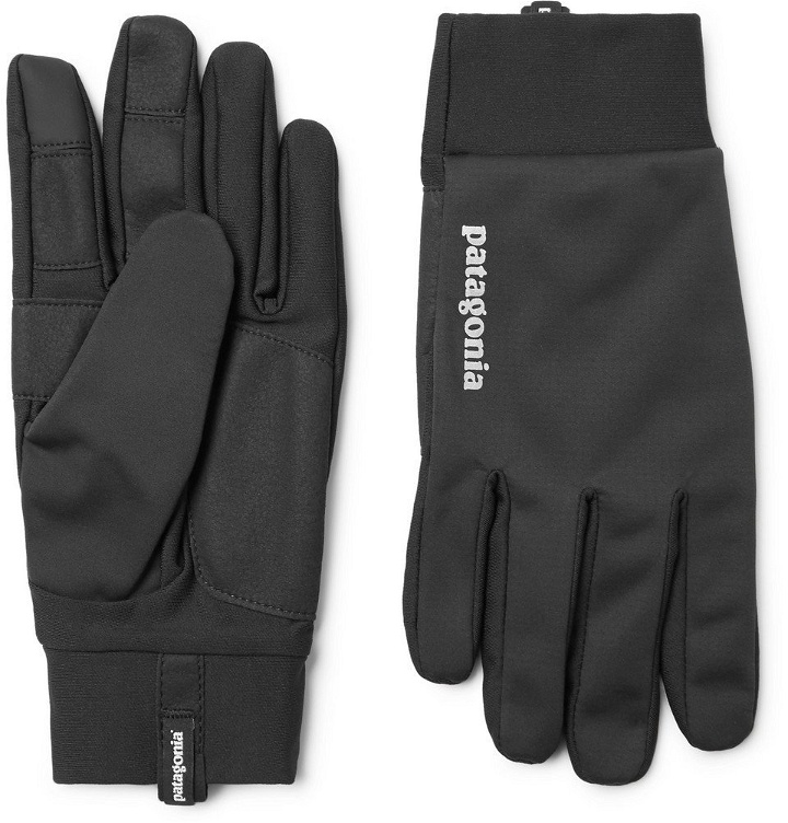 Photo: Patagonia - Wind Shield Gloves - Men - Black