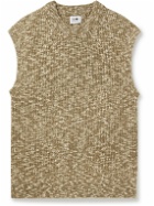 NN07 - Jesse Ribbed Cotton-Bouclé Sweater Vest - Brown