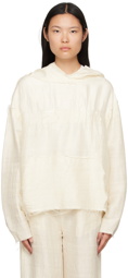 AIREI Beige Destiny Ghost Hoodie