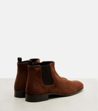 Prada Suede Chelsea boots