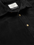 Portuguese Flannel - Lobo Cotton-Corduroy Shirt - Black