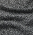Sunspel - Mélange Shetland Wool Sweater - Gray