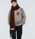 Acne Studios Alpaca, wool, and mohair-blend scarf