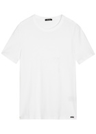 Tom Ford Crew-neck Stretch-cotton T-shirt White