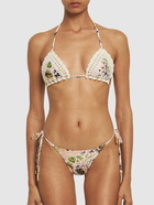 ZIMMERMANN Halliday Crochet Triangle Bikini Set