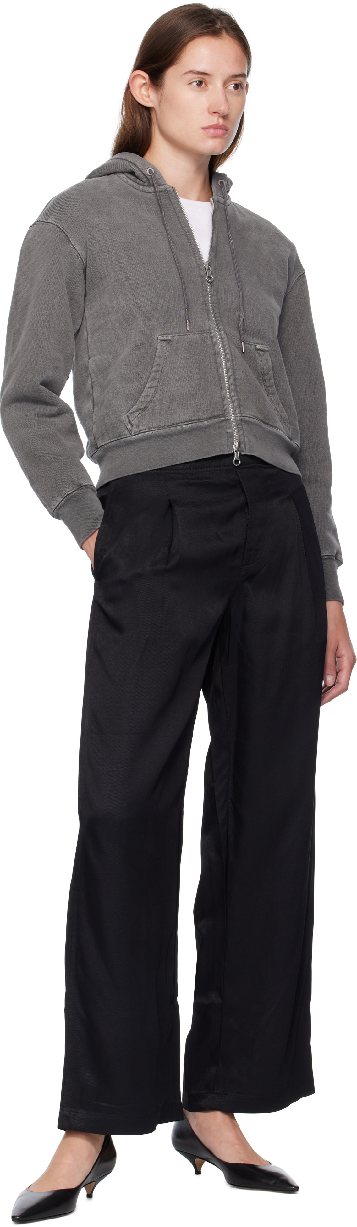 OUR LEGACY Black Robe Trousers