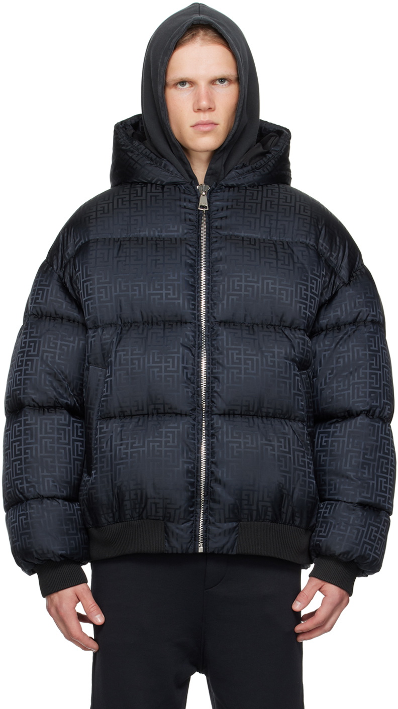 Balmain Black PB Labyrinth Jacket