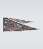 Acne Studios - Paisley silk twill scarf