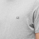 C.P. Company Men's Goggle Back Print T-Shirt in Grey Melange