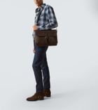 Tom Ford Medium suede messenger bag