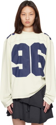Acne Studios Off-White Logo Jersey T-shirt