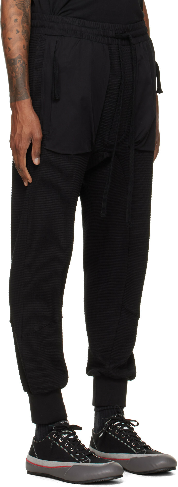 thom/krom Black ST 537 Lounge Pants