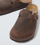 Birkenstock Boston leather clogs
