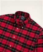 Brooks Brothers Men's Big & Tall Portuguese Flannel Shirt | Red/Black