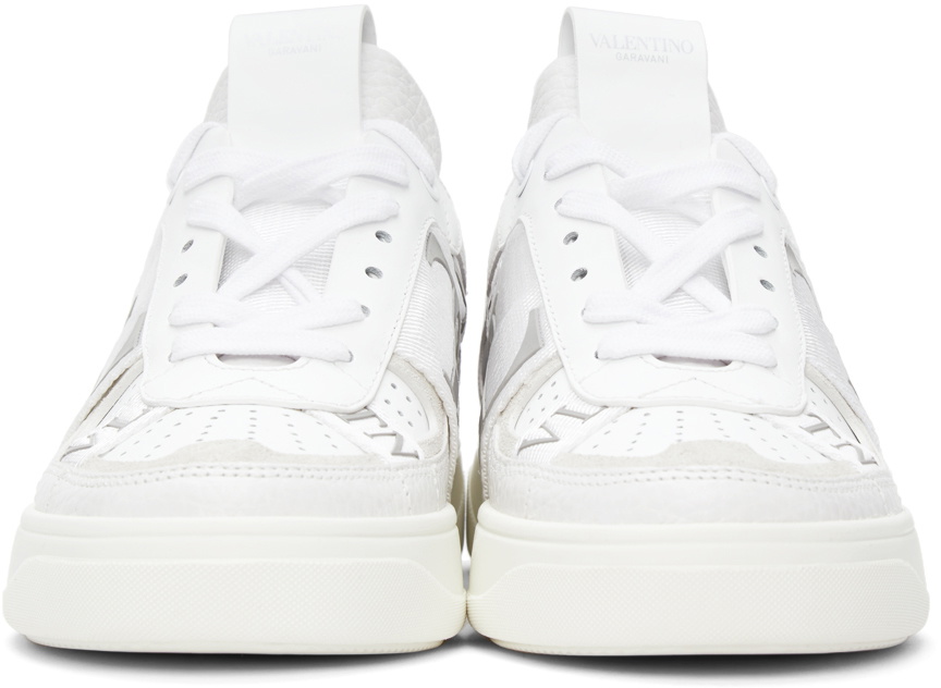 Valentino VL7N Low Top White Black Mesh