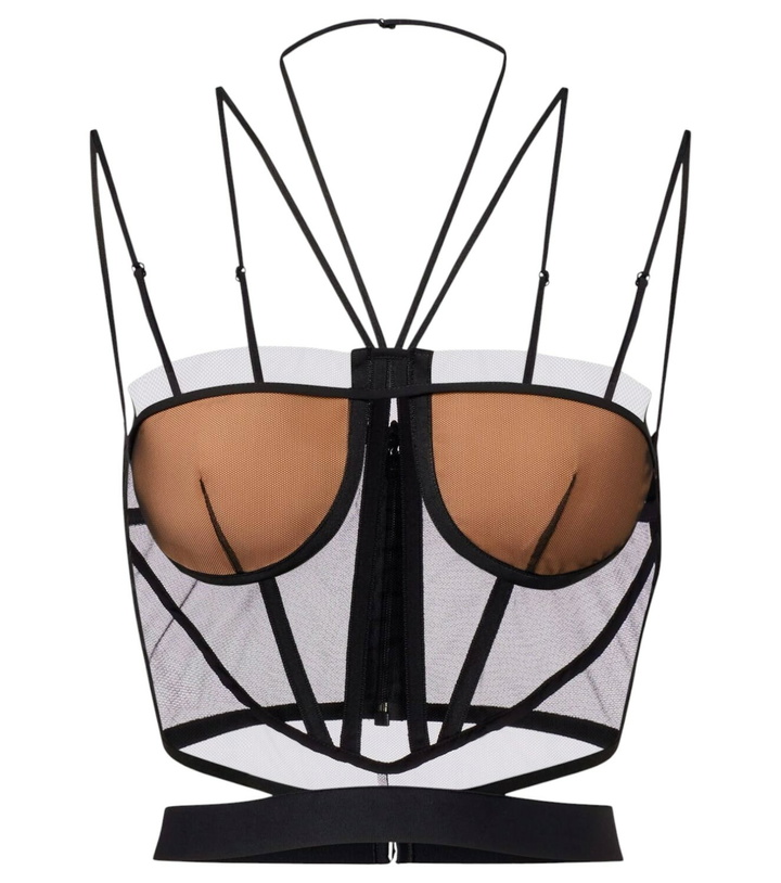 Photo: Nensi Dojaka Sheer bustier