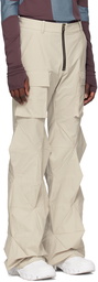 Uncertain Factor Off-White 3D Embossed Cargo Pants