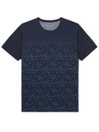 Derek Rose - Printed Cotton-Jersey T-Shirt - Blue