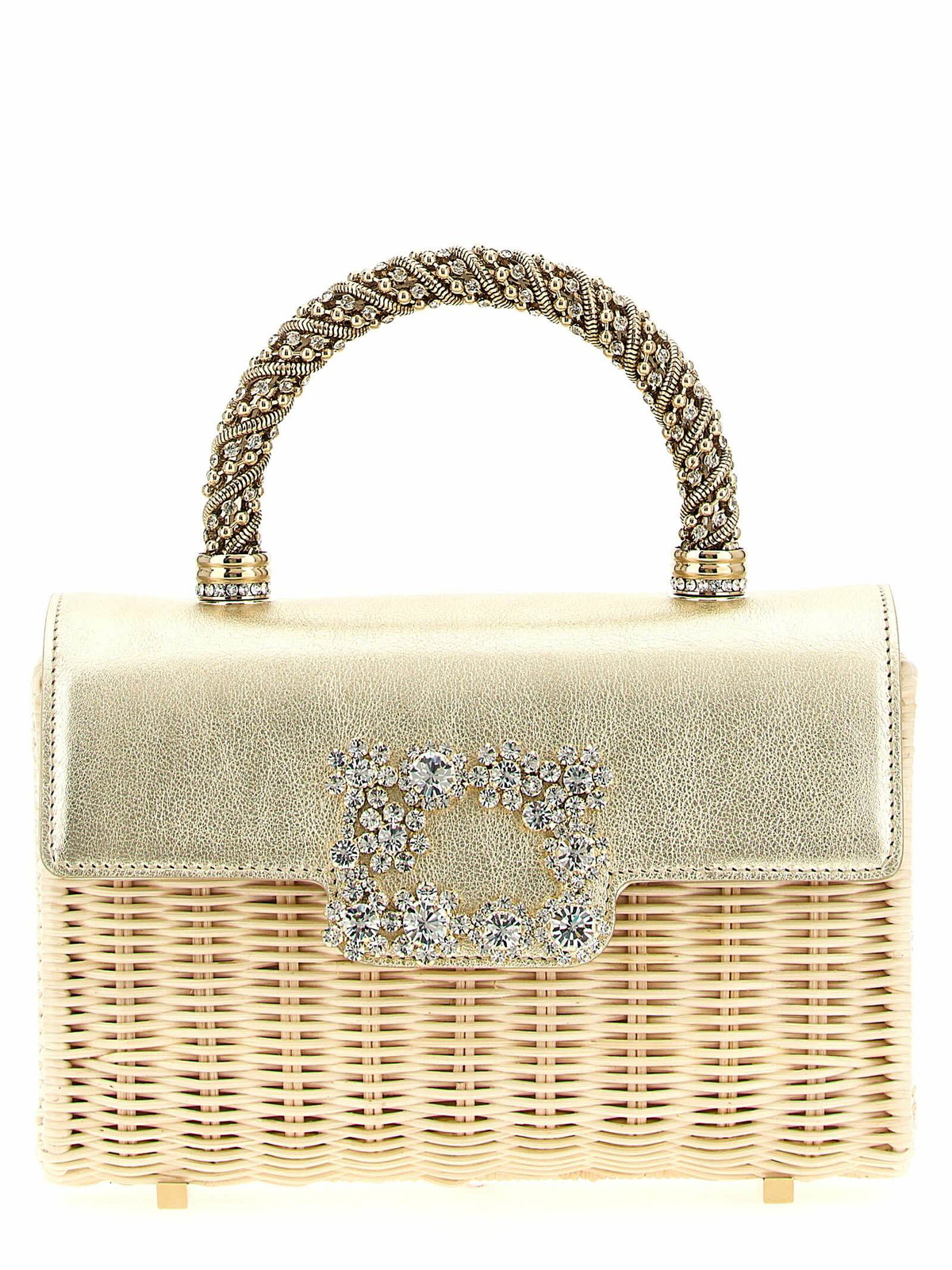 Roger Vivier tres Vivier Panier Large Shopping Bag Roger Vivier