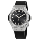Hublot Classic Fusion Automatic Diamond Black Dial Watch 565.NX.1470.RX.1204
