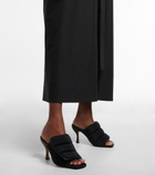 Gia Borghini - Gia 4 leather-trimmed sandals