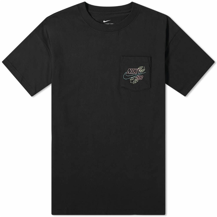 Photo: Nike SB Men's Paradise Pocket T-Shirt in Black