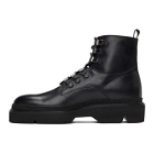 Etro Black Combat Boots