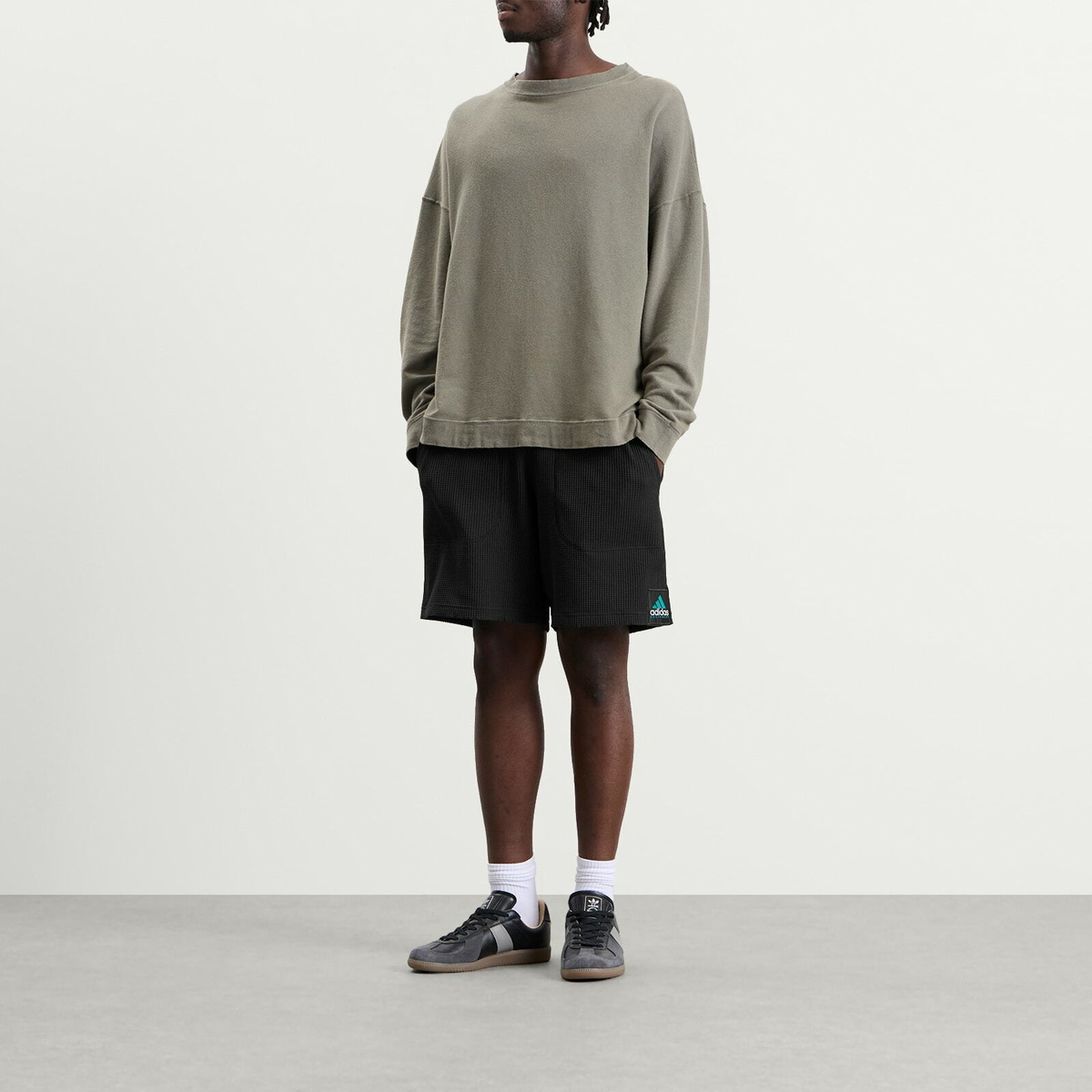 Adidas Men's EQT Waffle Short in Black
