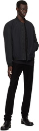 BOSS Black Water-Repellent Bomber Jacket