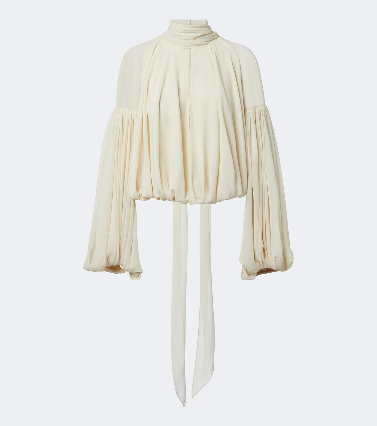 De La Vali Solana chiffon blouse