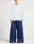 Msgm Mens Sweatshirt in White