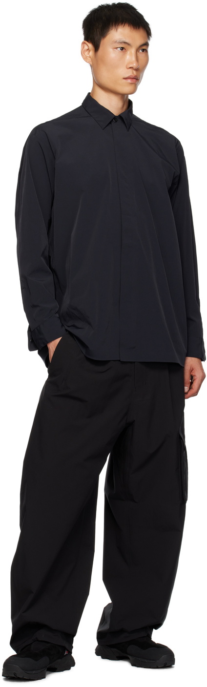 Descente ALLTERRAIN Black Pleated Trousers