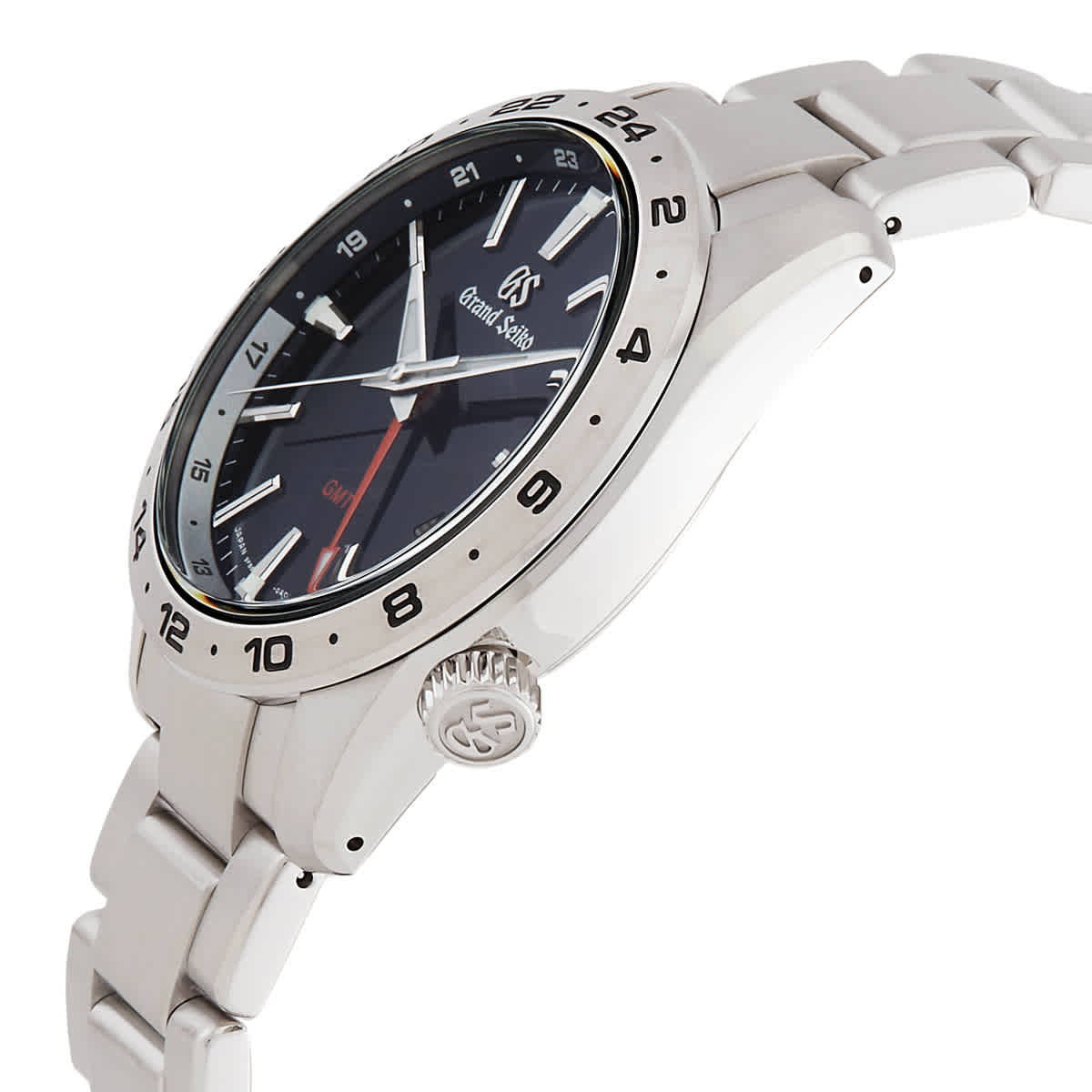 Grand Seiko Sport Quartz 40mm GMT Blue Dial Mens Watch SBGN029