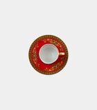 Versace Home Medusa espresso cup and saucer set