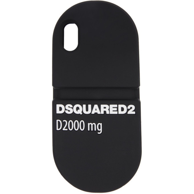 Photo: Dsquared2 Black Pill iPhone X Case