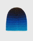 ERL GRADIENT BEANIE KNIT Blue Mens Beany