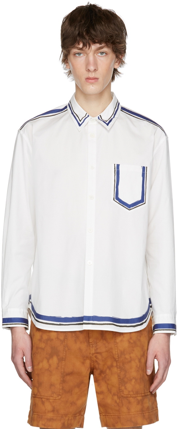 A Personal Note White Cotton Shirt