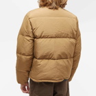 Polar Skate Co. Men's Pocket Puffer Jacket in Antique Gold