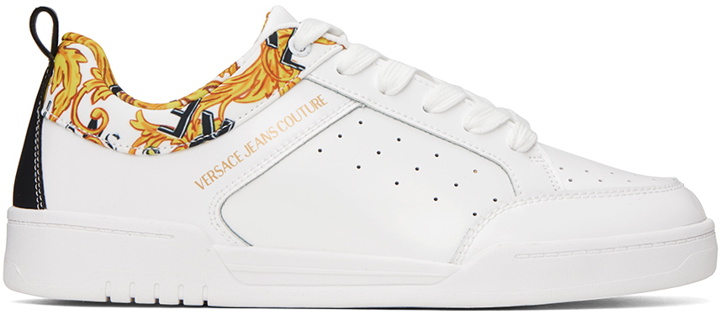 Photo: Versace Jeans Couture White Brooklyn Sneakers