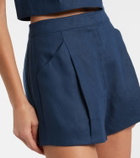 Posse Rosalie linen shorts