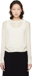 Loulou de Saison Off-White Kita Cardigan