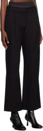 BEC + BRIDGE Black Mason Slouched Trousers