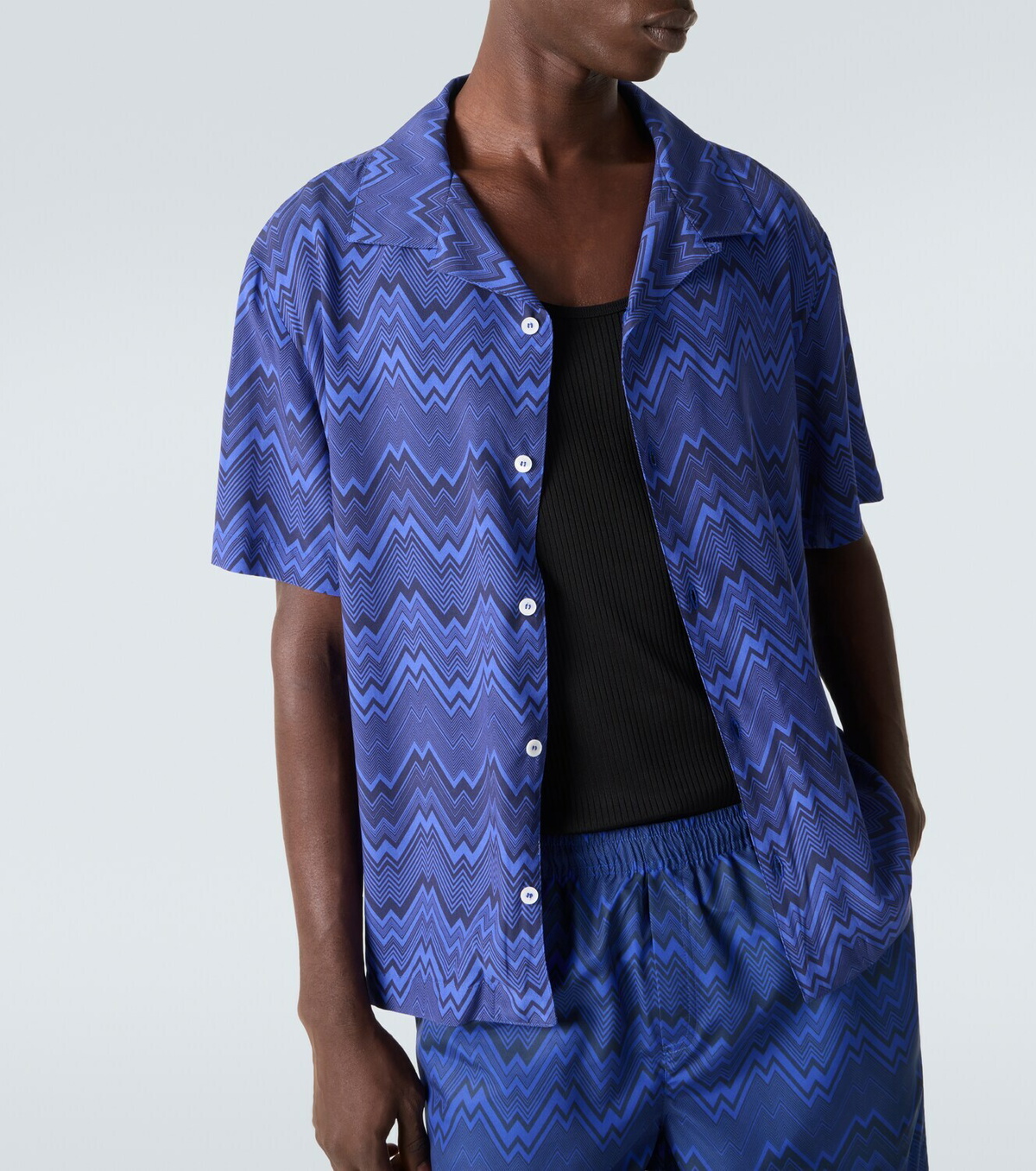 Missoni Zigzag bowling shirt