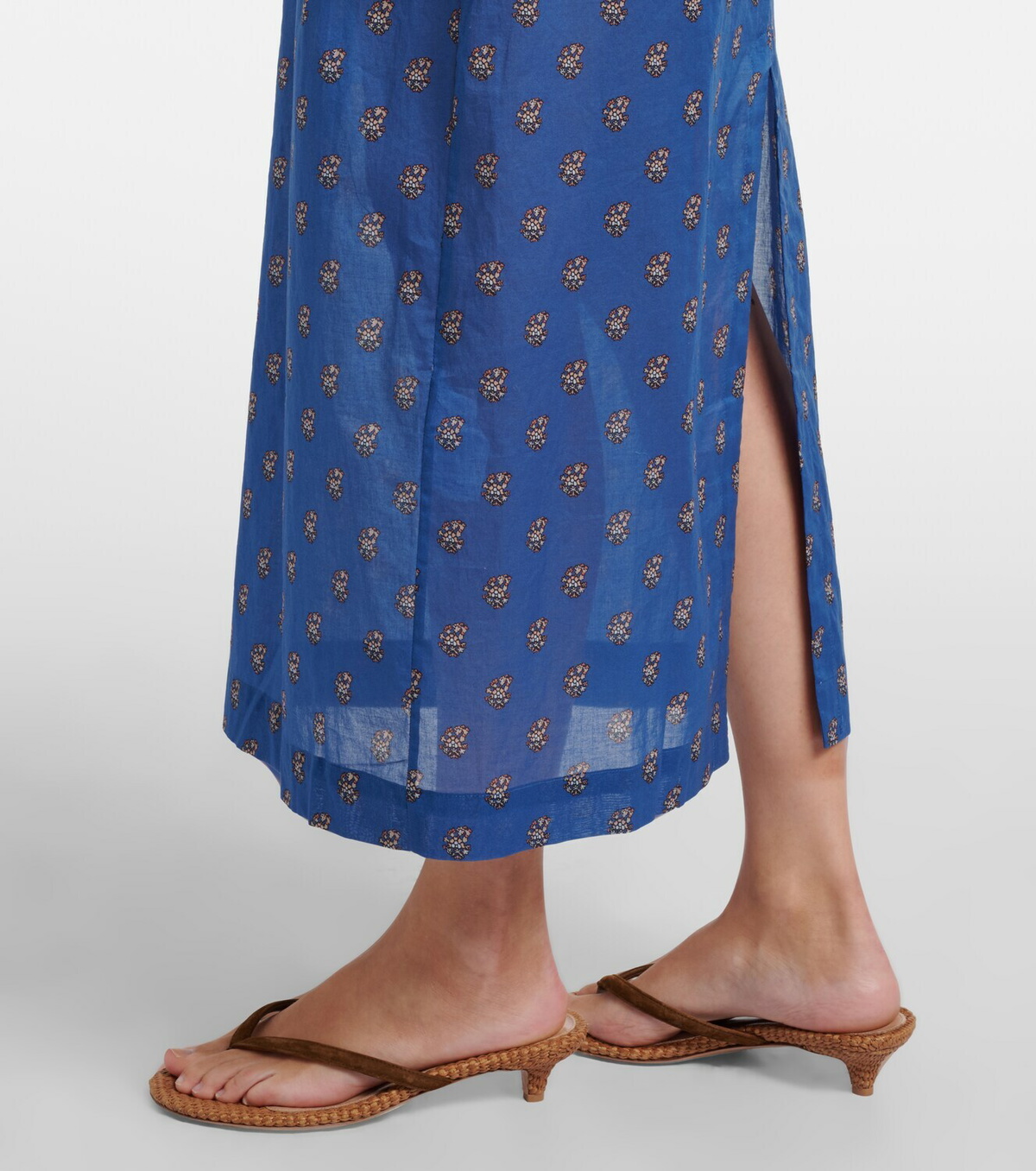 Dôen Amorette printed midi dress
