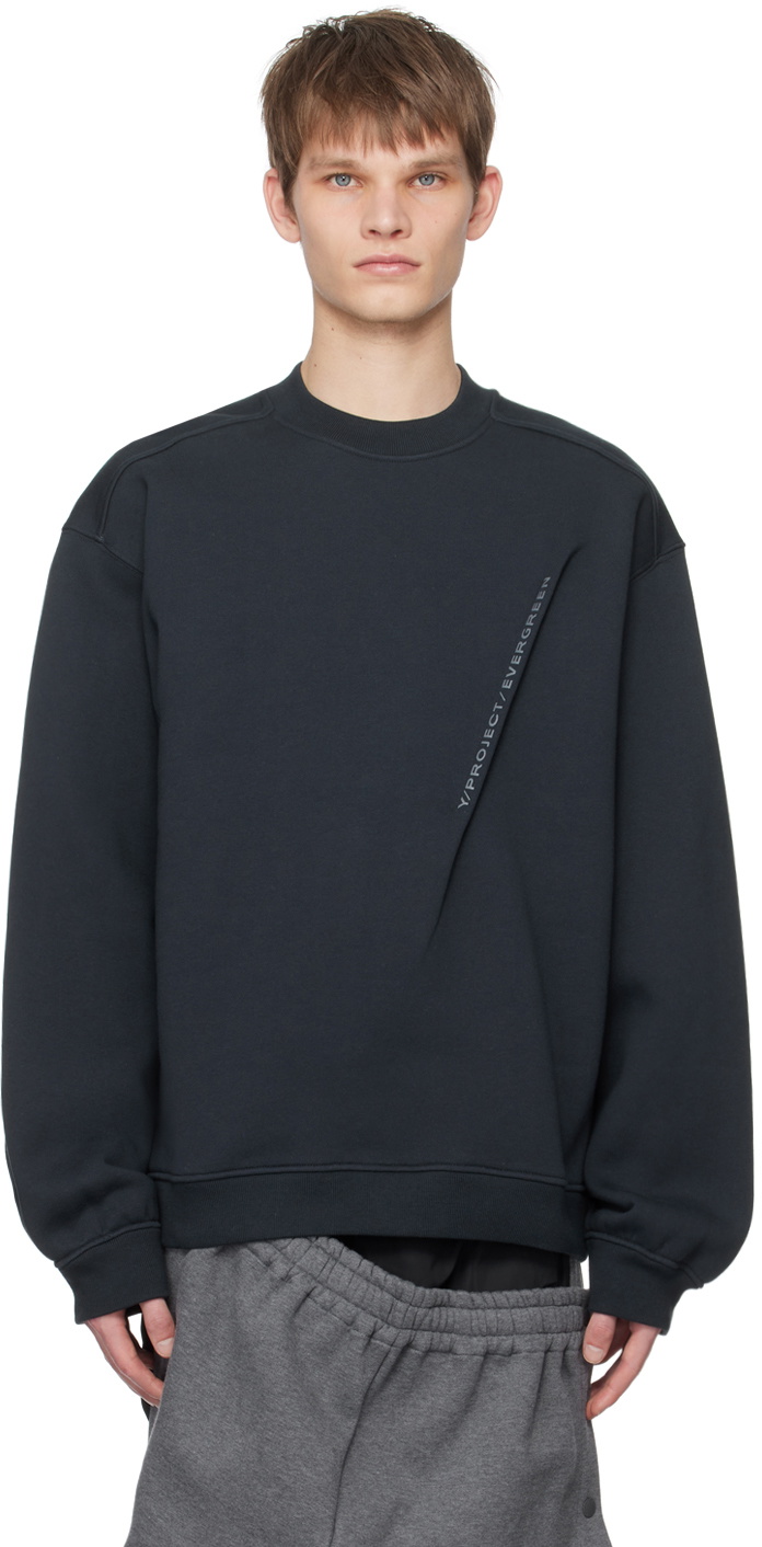 Y/Project Black Pinched Sweatshirt Y/Project