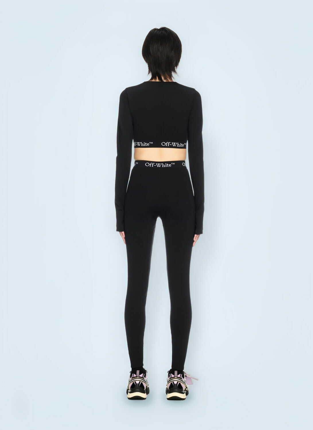 OFF WHITE Logo Band Leggings