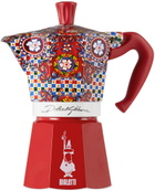 Dolce & Gabbana Red Bialetti Edition Carretto Large Moka Express Coffee Maker