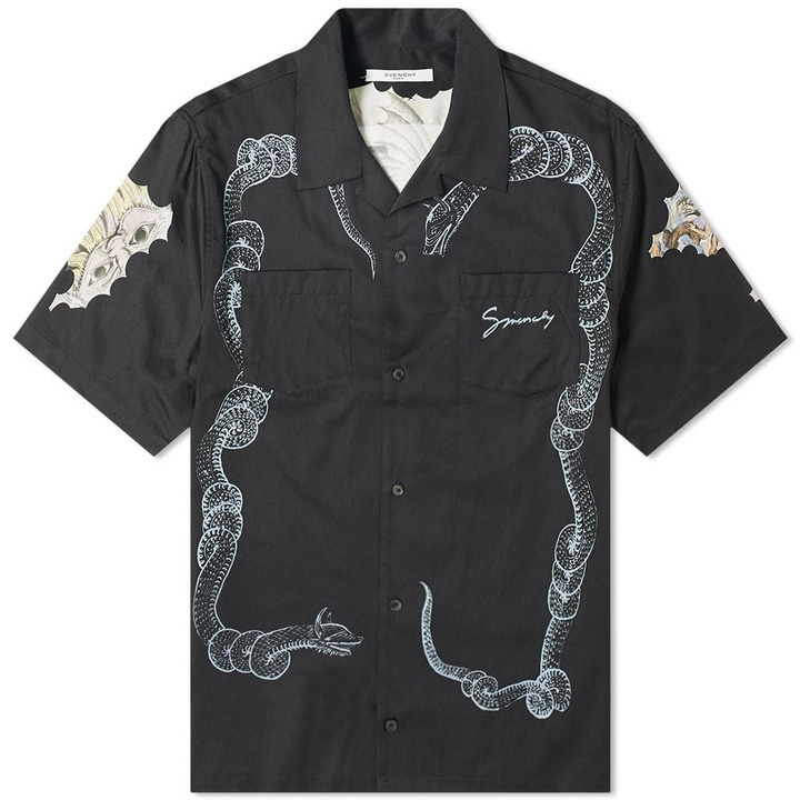 Photo: Givenchy Snake & Icarus Hawaiian Shirt